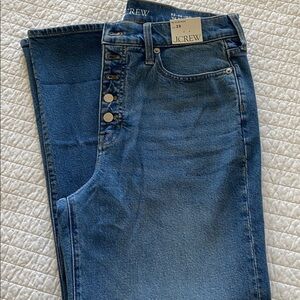 J.Crew slim wide jean with button fly size 29 Pinamont wash
